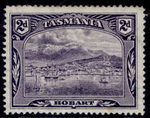 AUSTRALIA - Tasmania QV SG231, 2d deep violet, M MINT. Cat £24.