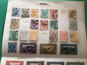Bosnia and Herzegovina mounted mint and used  stamps  A10655