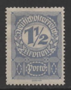 Austria Sc # J85 mint hinged (RC)