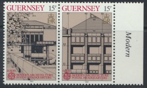 Guernsey  SG 394a  SC# 349a Europa   Architecture MNH see scan 