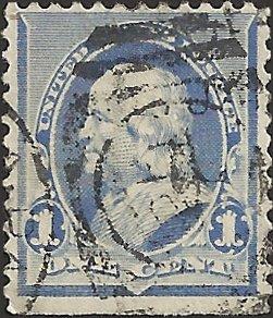 # 219 DULL BLUE USED BEN FRANKLIN SCV-0.75