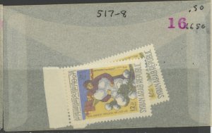 Syria 517-8 ** mint NH (2301A 1650)