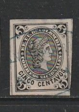 1881 Columbia - Sc 111 - used VF - 1 single - Liberty Head