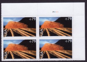 Scott #c146 Zion National Park Plate Block of 4 Airmail Stamps - MNH