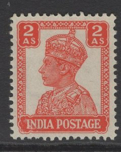 INDIA SG270 1941 2a VERMILION MTD MINT