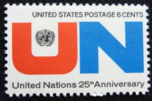 US #1419 MNH Single, UN, SCV $.20 L10