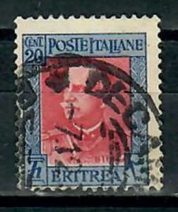 Eritrea #151 Victor Emanuel III used single