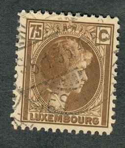 Luxembourg #175 used single
