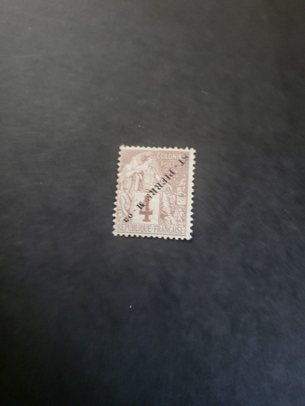 Stamps St. Pierre and Miquelon Scott #23a hinged