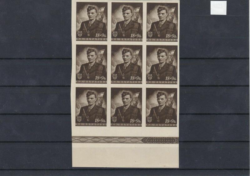 Croatia MNH Imperf Stamps Blocks  Ref: R6563