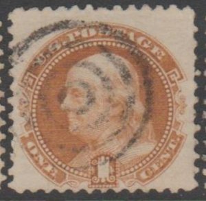 U.S. Scott #112 Franklin Stamp - Used Single - IND