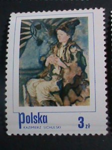 ​POLAND STAMP:1974-SC#2058-65 FAMOUS POLISH PAINTING  STAMPS MNH SET-VERY FINE