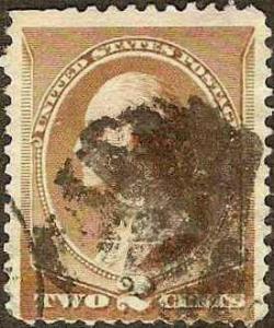 # 210 RED BROWN USED GEORGE WASHINGTON SCV-0.75