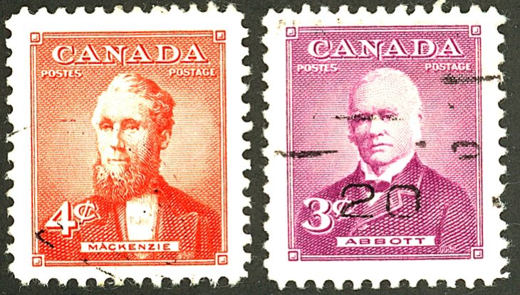 CANADA #319-319 USED/MIXED CONDITION