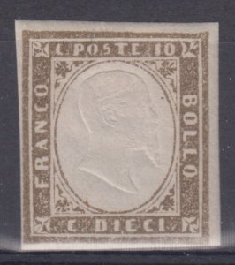 Italy - Sardegna - Sass. n. 14Ch MH* cv 3900$