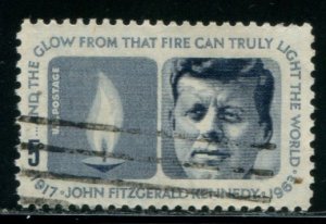 1246 US 5c John F Kennedy, used cv $.20