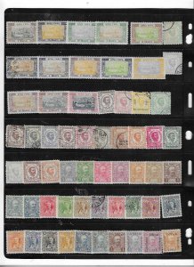 MONTENEGRO COLLECTION ON STOCK SHEET MINT/USED