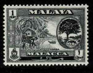 MALAYA MALACCA SG50 1960 1c BLACK MNH