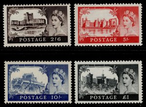 GB QEII SG595-598, COMPLETE SET DE LA RUE, NH MINT. Cat £195. 