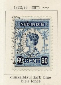 Dutch Indies Netherlands 1922-23 Early Issue Fine Used 60c. NW-170614