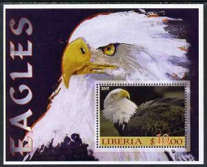 LIBERIA - 2005 - Eagles #2 - Perf Min Sheet - MNH - Private Issue