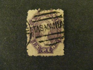Australia/Tasmania #32k used perf 11.5 lilac a22.5 4631
