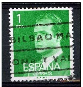 Spain 1976 - Scott 1973 used - 1p, King Juan Carlos