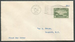 CANADA #225 FIRST DAY COVER