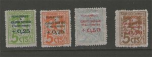 Spain 1936-39 civil war Coruna MH