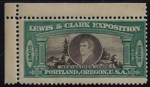 1905 Lewis & Clark Exposition Cinderella Meriwether Lewis MH 