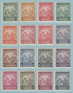 BARBADOS 193 - 201A  MINT LIGHTLY HINGED OG * SET - NO FAULTS VERY FINE! - S362