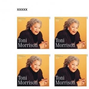US Toni Morrison NDC/Imperf UL Plate Block of 4 stamps PreOrder Ships 14 Mar 23