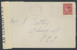 CANADA   KGVI 1943 Halifax, N.S., Censor Cover