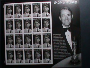 ​UNITED STATES-2011 SC#4526-LEGENDS OF HOLLYWOOD-GREOGORY PECK -MNH SHEET- VF