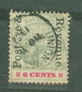 Mauritius #119 Used Single