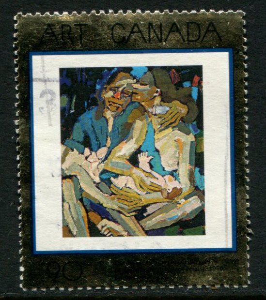 1754 Canada 90c Art Canada - Farmers Family
