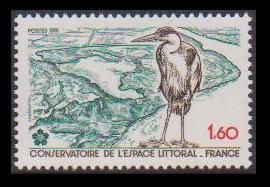 France Grey Heron Bird 1v SG#2421 MI#2272