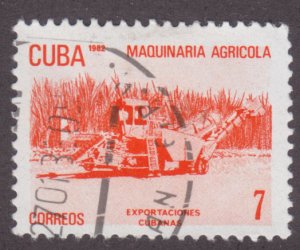 Cuba 2487 Exports: Agriculture Machinery 1982