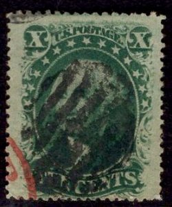 US Stamp #35 USED SCV $55. 3 WIDE Margins.