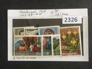 $1 World MNH Stamps (2326) Portugal 1028-1034 , see image