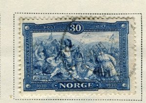 NORWAY; 1930 early Olav the Holy issue fine used 30ore. value