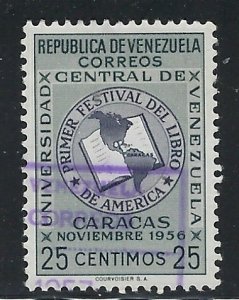 Venezuela 680 Used 1956 issue (fe6567)