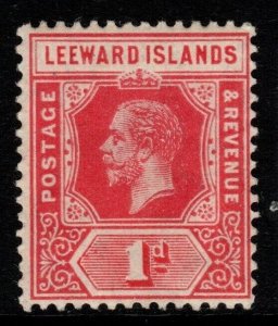 LEEWARD ISLANDS SG48 1912 1d RED MTD MINT