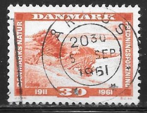 Denmark 381: 30o Coastal Scene, used, VF