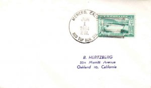 United States California Red Top Rur. Sta. Merced 1954 4-bar  1954-1966  Phil...