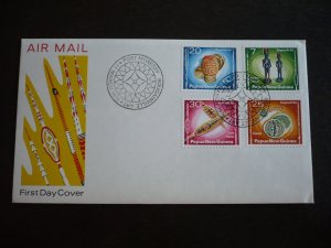 Postal History - Papua New Guinea - Scott# 429-432 - First Day Cover