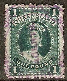 Queensland 78 SG 156 SOTN Cds VF 1883 SCV $220.00