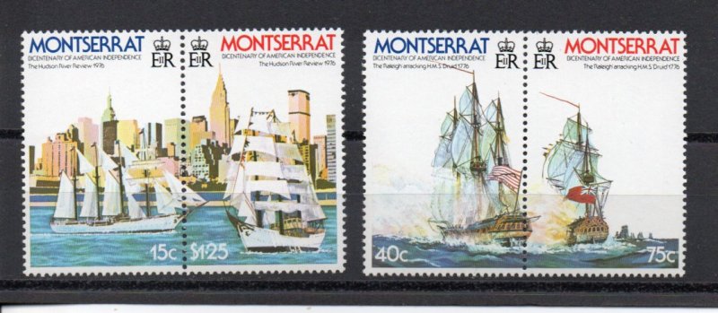 Montserrat 359-362 MNH