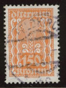 Austria Scott 270 Used stamp from 1922-24 set 