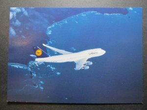 10138 Aviation Postcard LUFTHANSA Airlines 747-400-